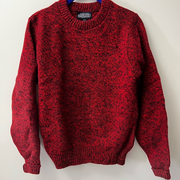 Lands End Size Medium cable knit classic sweater - Picture 1 of 5